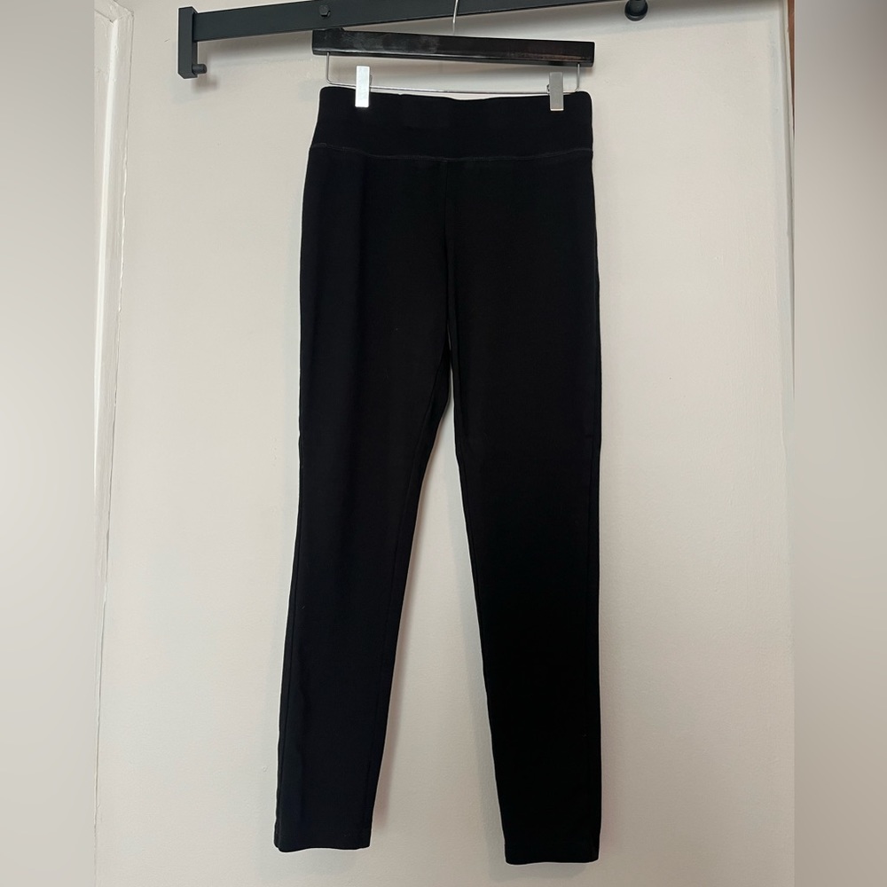 Women’s International Concepts Black leggings. Heavier cotton material. Size 8